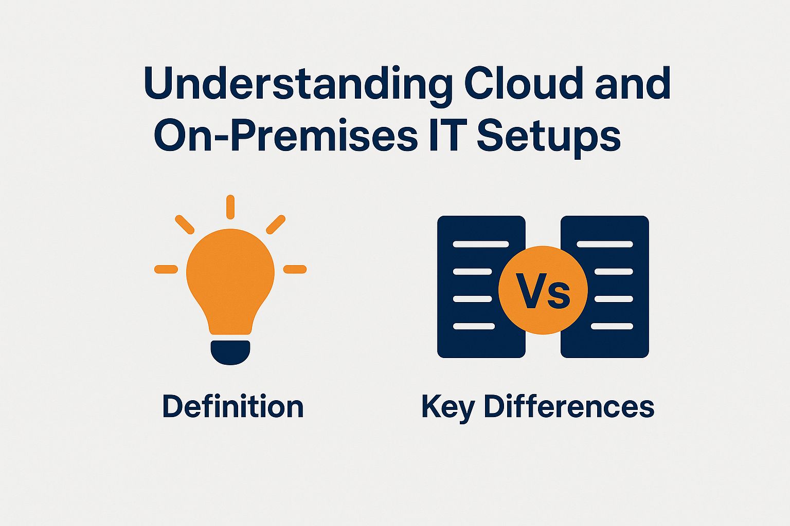 Understanding Cloud and On-Premise IT Setups