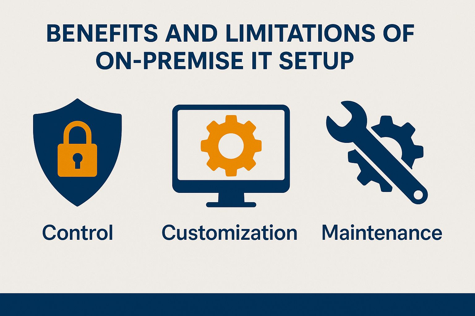 Benefits and Limitations of On-Premise IT Setup