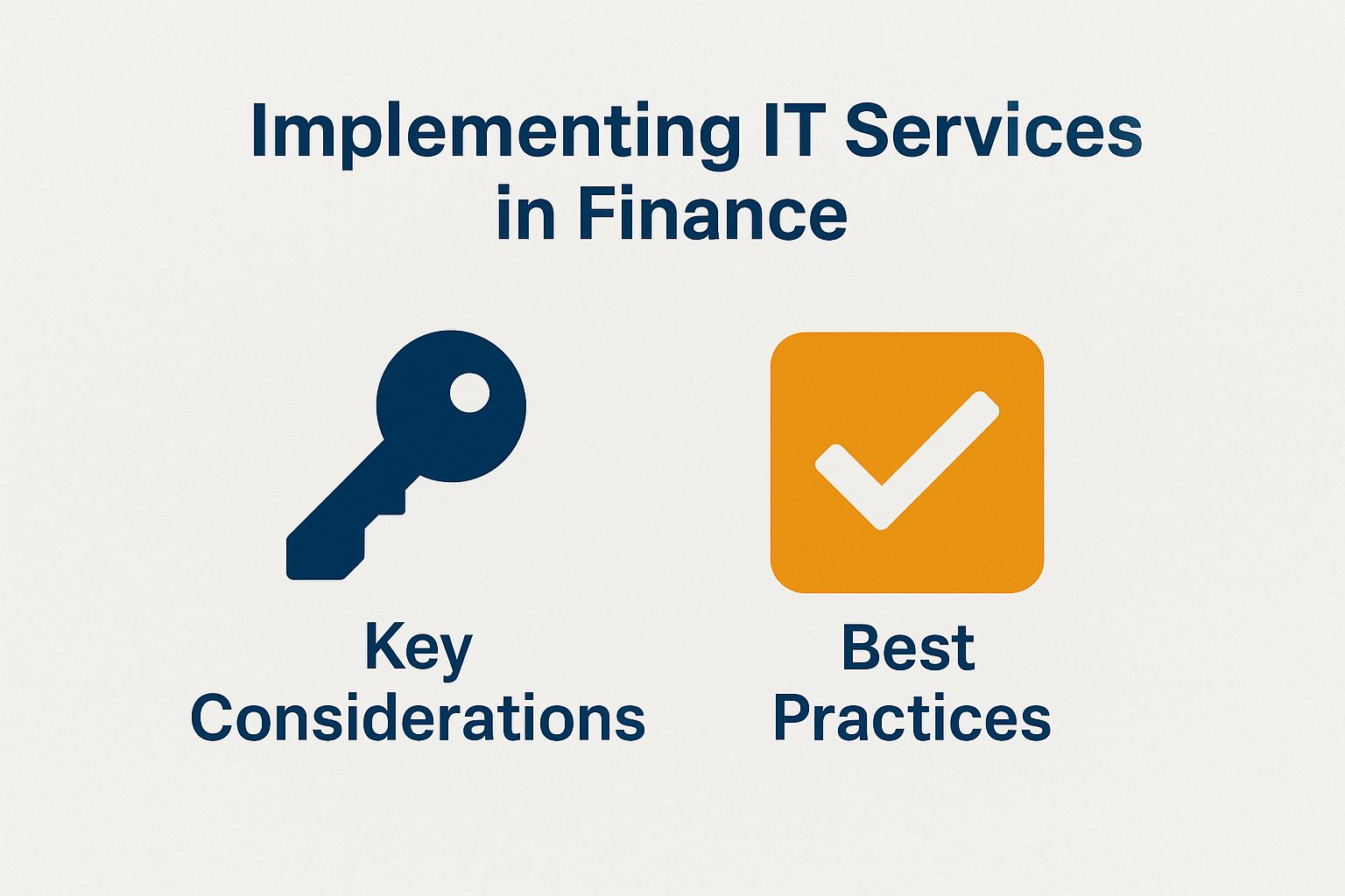 Implementing IT Services in Finance