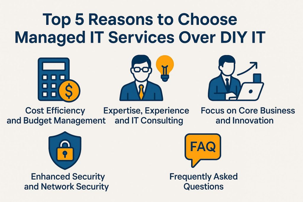 Top 5 Reasons to Choose Managed IT Services Over DIY IT