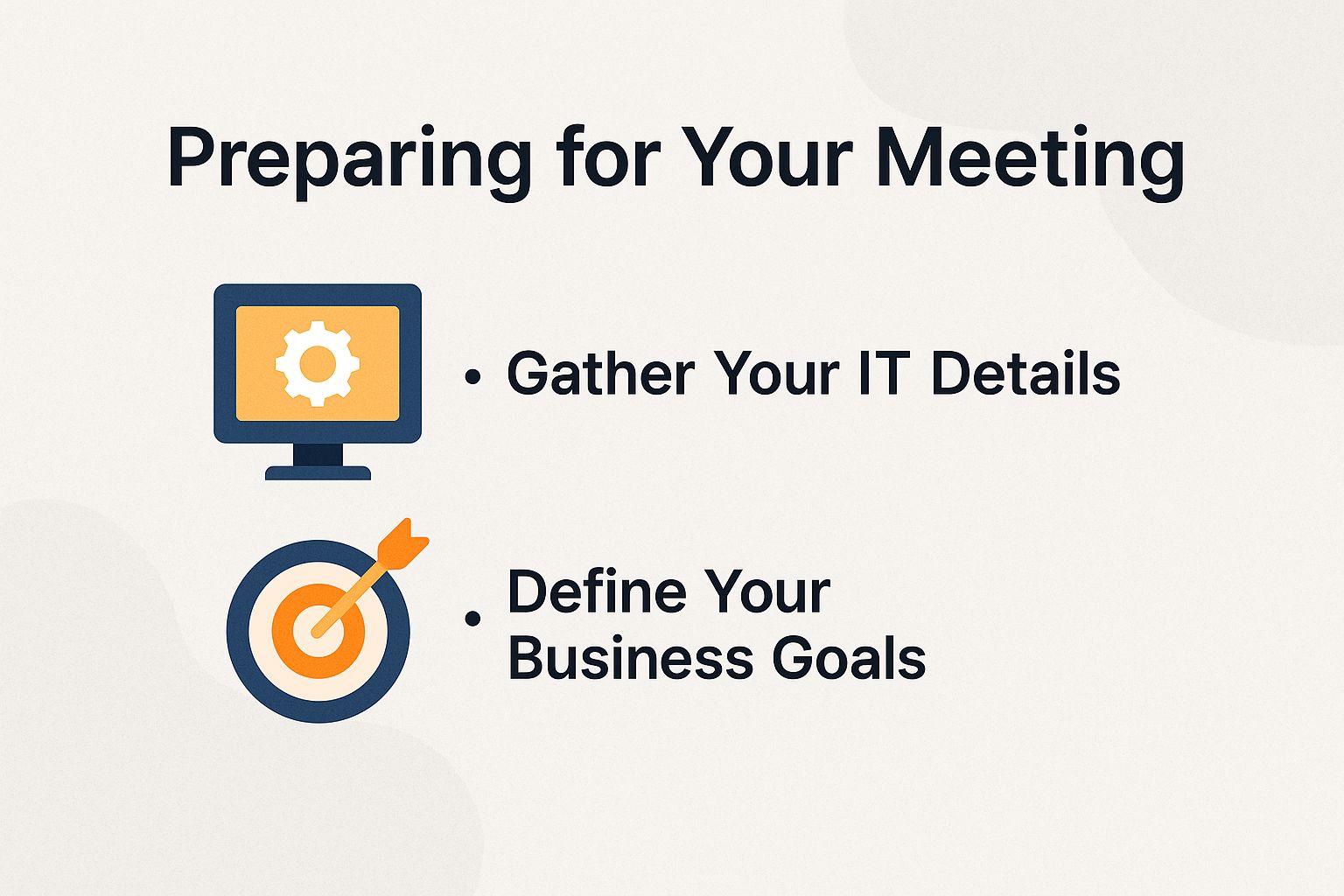 Preparing for Your Meeting